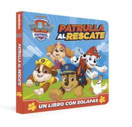 BEASCOA Paw Patrol / Patrulla Canina. Libro de cartón con solapas - Patrulla al rescate