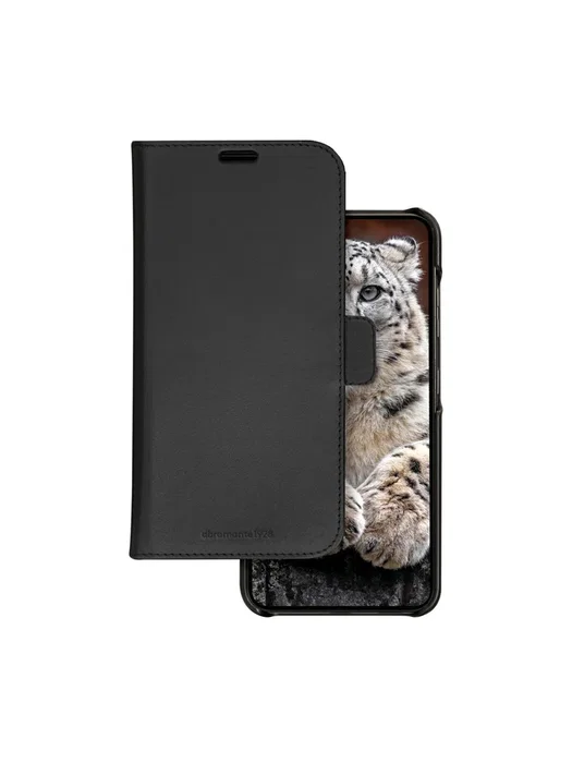 dbramante1928 Lynge Funda Cuero Negro Cartera Samsung Galaxy S24 15.8 cm (6.2") con 3 Bolsillos para Tarjetas