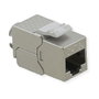 VALUE Conector Keystone RJ-45 Kat.6A Class EA blindado SuperSLIM sin herramientas