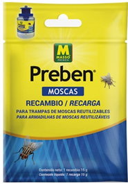Massó Recambio para Trampa de Moscas Minitrap XL y Bote 15 g
