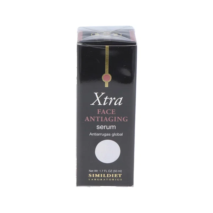 Simildiet Xtra Face Antiaging Serum - Suero Antiarrugas e Hidratante con Ácido Hialurónico y Péptidos - 50 ml Simildiet Xtra Face Antiaging Serum - Suero Antiarrugas e Hidratante con Ácido Hialurónico y Péptidos - 50 ml