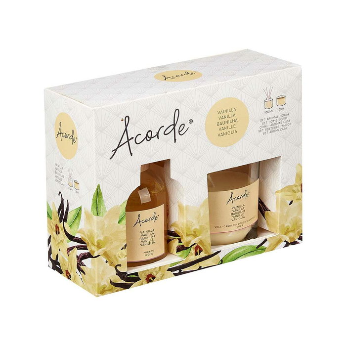 Set de Ambientadores Acorde Vainilla 100 ml (6 Unidades) Set de Ambientadores Acorde Vainilla 100 ml (6 Unidades)