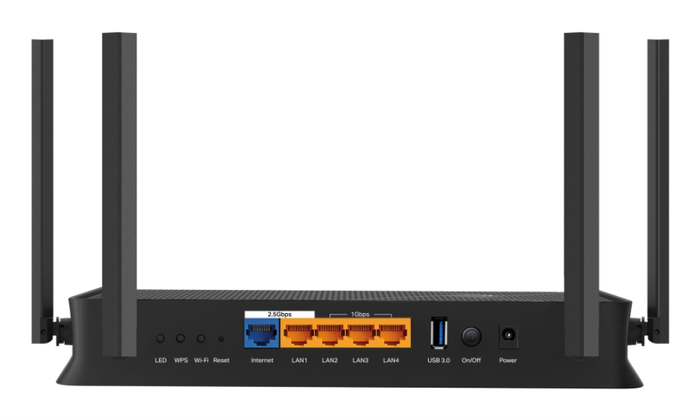 TP-Link Archer BE230 Router Inalámbrico Wi-Fi 7 Doble Banda 2.5 Gigabit Ethernet Negro 2882 Mbit/s