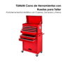 Tuman Carro de Taller Portaherramientas con Ruedas
