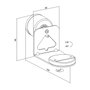LogiLink Soporte de pared para Sonos Era 100 y Sonos Era 300, 1 unidad