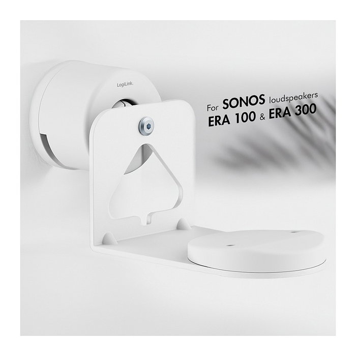 LogiLink Soporte de pared para Sonos Era 100 y Sonos Era 300, 1 unidad