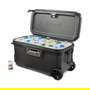 Coleman 2213849 Convoy Hielera Rígida con Ruedas 100qt, 97 Litros, Color Gris, Autonomía 120 Horas
