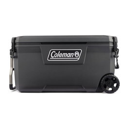 Coleman 2213849 Convoy Hielera Rígida con Ruedas 100qt, 97 Litros, Color Gris, Autonomía 120 Horas