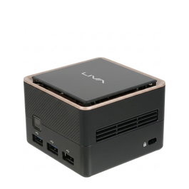 ECS LIVA Q3 Plus-V1605 Mini PC AMD Ryzen Embedded V1605B 8GB RAM 128GB eMMC Negro