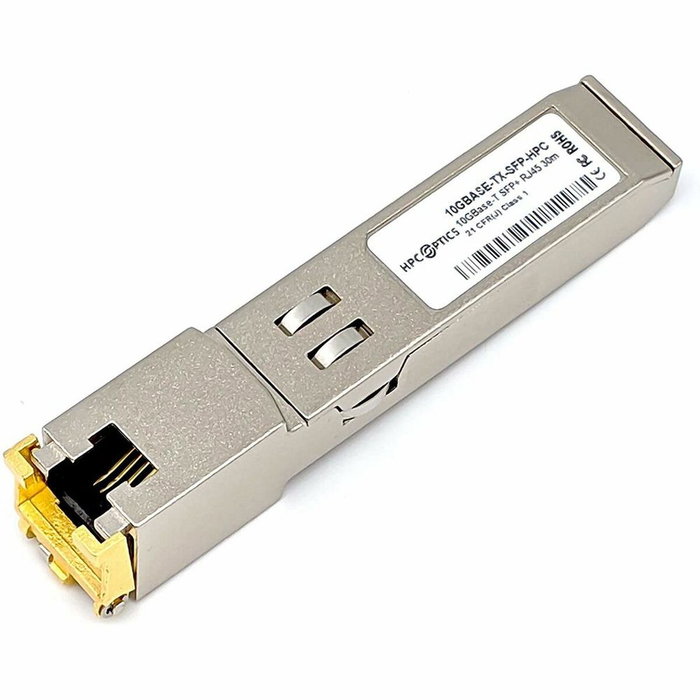 Cisco SFP-10G-T-X= Módulo transceptor de fibra óptica SFP+ 10000 Mbit/s Cisco SFP-10G-T-X= Módulo transceptor de fibra óptica SFP+ 10000 Mbit/s