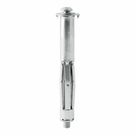 Rapid Taco de expansión metálico ø11 x 65 con tornillo M5 x 74, 10 uds