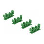 DeLOCK 65961 Kit de montaje para riel DIN, 4 unidades