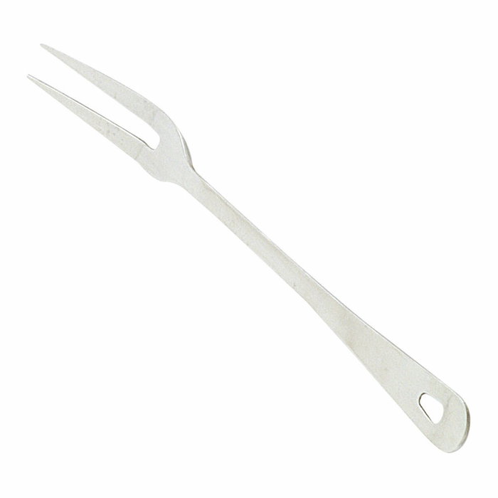 Ibili Tenedor de 2 puntas monoblock de acero inoxidable 35 cm