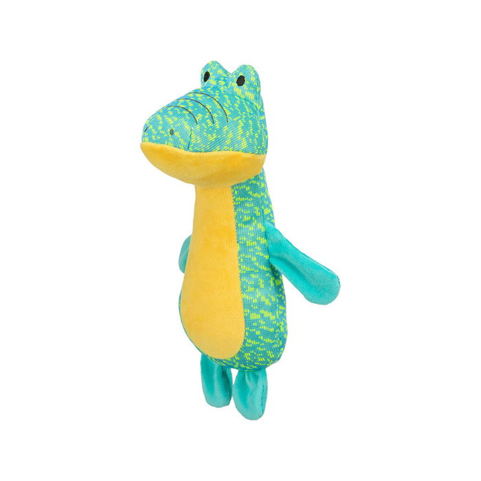 Peluche para perros Trixie Verde Cocodrilo 29 cm Poliéster