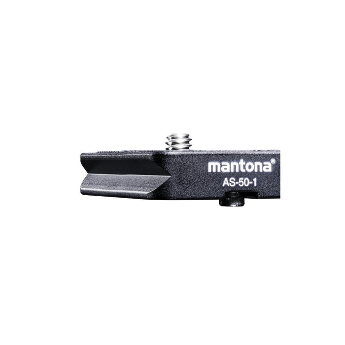 Mantona AS-50-1 Quick Release Plate compatible con Arca-Swiss Mantona AS-50-1 Quick Release Plate compatible con Arca-Swiss