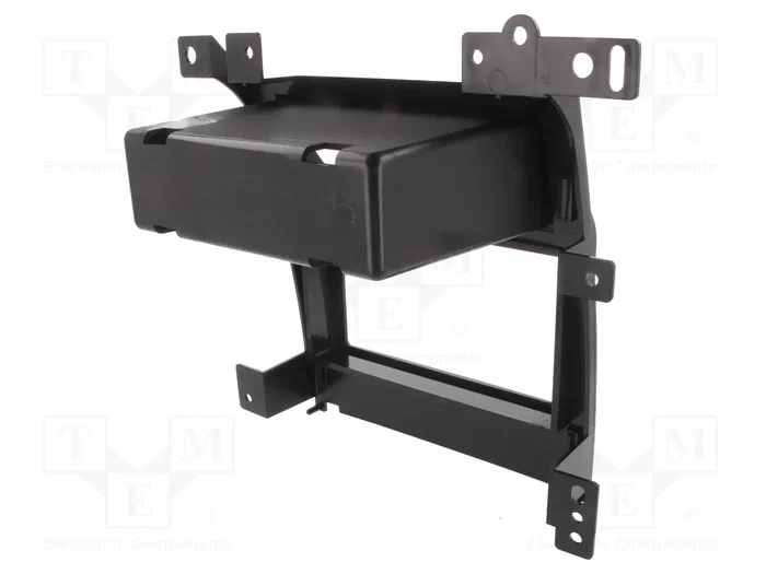 METRA Bastidor de montaje de radio para Cadillac, 1 DIN/2 DIN, negro mate