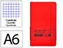 Antartik Cuaderno A6 Tapa Blanda Cuadriculado Rojo 100 Hojas 80gr FSC Antartik Notes