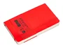 Antartik Cuaderno A6 Tapa Blanda Cuadriculado Rojo 100 Hojas 80gr FSC Antartik Notes