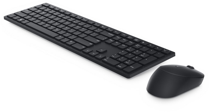 Dell KM5221W Combo de Teclado y Ratón Inalámbrico Negro US International