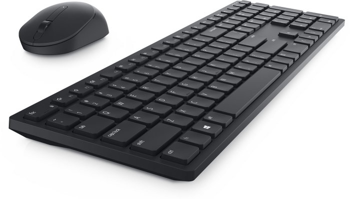Dell KM5221W Combo de Teclado y Ratón Inalámbrico Negro US International