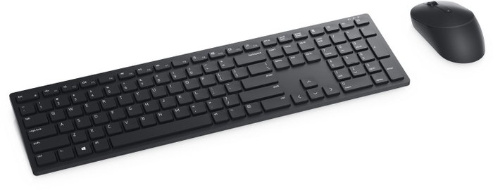 Dell KM5221W Combo de Teclado y Ratón Inalámbrico Negro US International