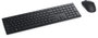 Dell KM5221W Combo de Teclado y Ratón Inalámbrico Negro US International