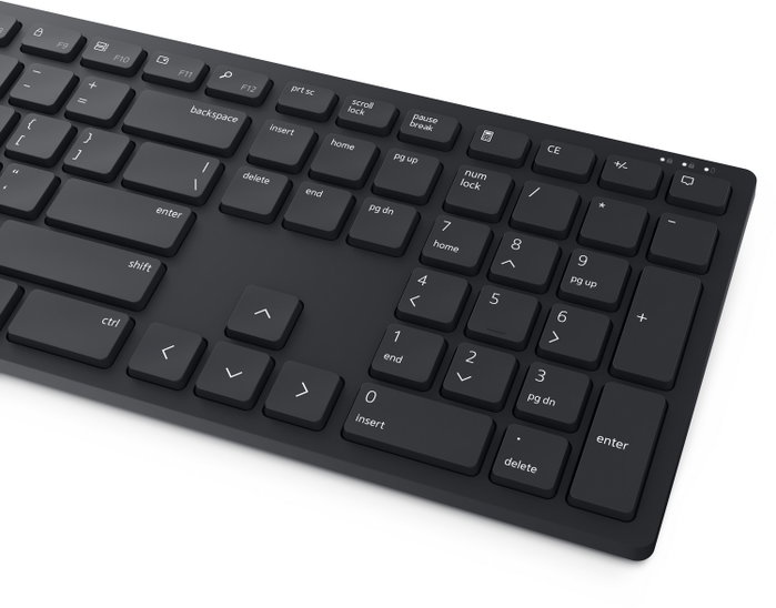 Dell KM5221W Combo de Teclado y Ratón Inalámbrico Negro US International