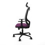 PIQUERAS Y CRESPO Silla de oficina Cilanco Morado y Gris