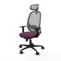 PIQUERAS Y CRESPO Silla de oficina Cilanco Morado y Gris