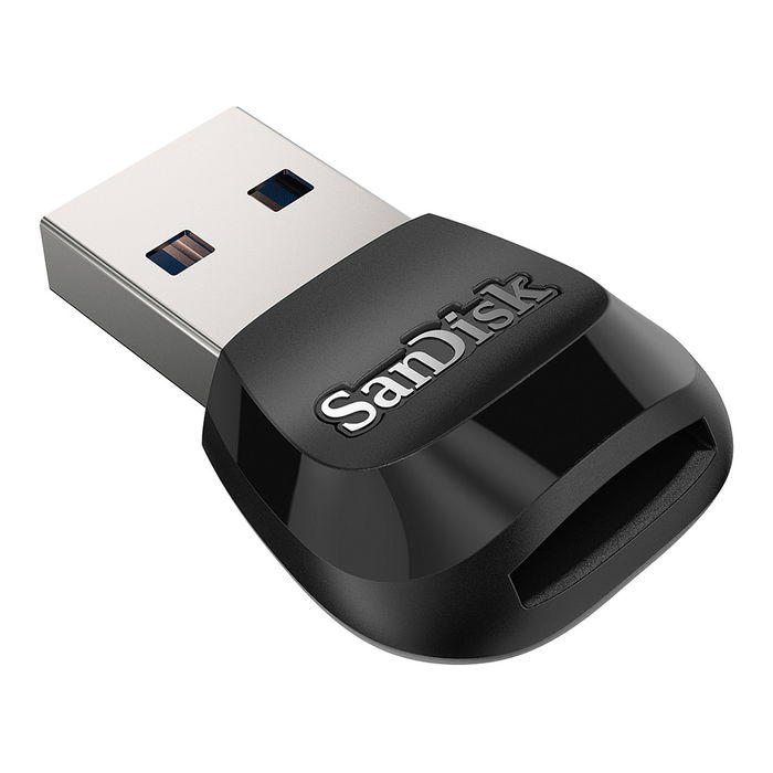 Sandisk Lector de Tarjetas MobileMate USB 3.2 Gen 1 para microSDHC y microSDXC hasta 170MB/s Negro