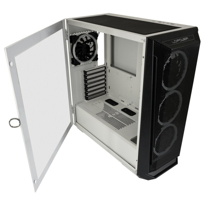 LC-Power LC-805BW-ON Gaming 805BW - Holo - Blanco/Negro LC-Power LC-805BW-ON Gaming 805BW - Holo - Blanco/Negro