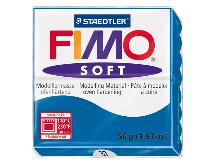 Staedtler Pasta de modelar Fimo Soft 57 gr Color Azul
