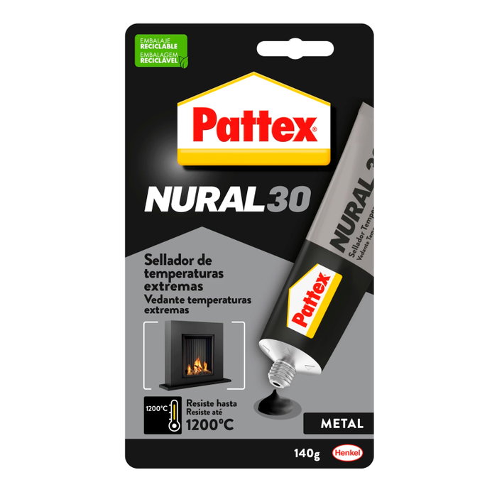Pattex Nural 30 Sellador de Alta Temperatura 140 g Pattex Nural 30 Sellador de Alta Temperatura 140 g