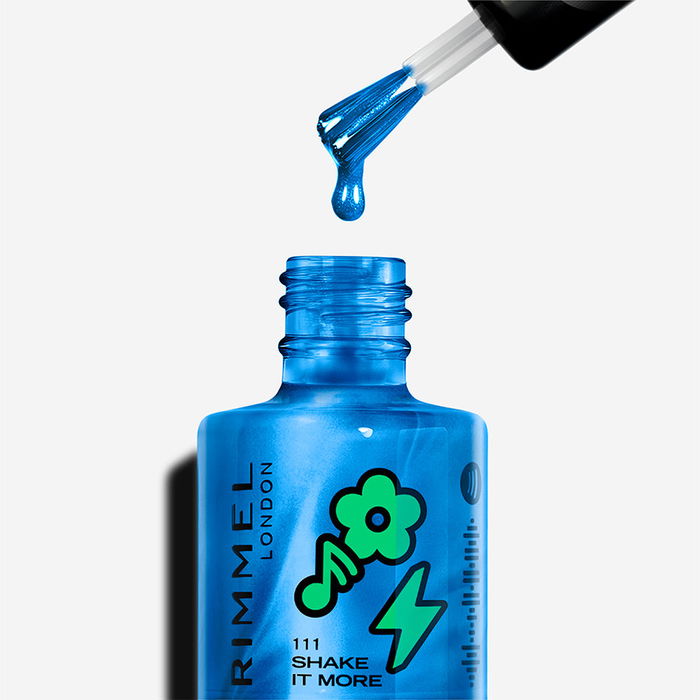 Rimmel London KATE SUPER GEL Esmalte de Uñas #111-Shake it More Efecto Gel Profesional 12 ml