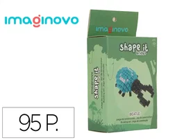 Imaginovo Juego de mini bloques de construcción Shape It Escarabajo Emperador, 95 piezas