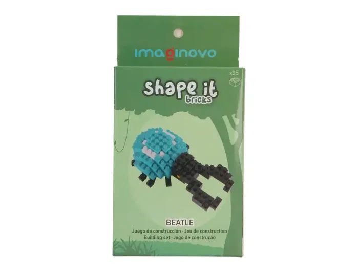 Imaginovo Juego de mini bloques de construcción Shape It Escarabajo Emperador, 95 piezas Imaginovo Juego de mini bloques de construcción Shape It Escarabajo Emperador, 95 piezas