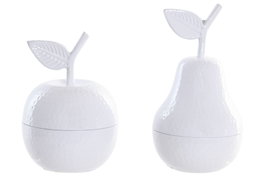 DKD Home Decor Vela Blanco 10 x 15 x 10 cm (4 Unidades)