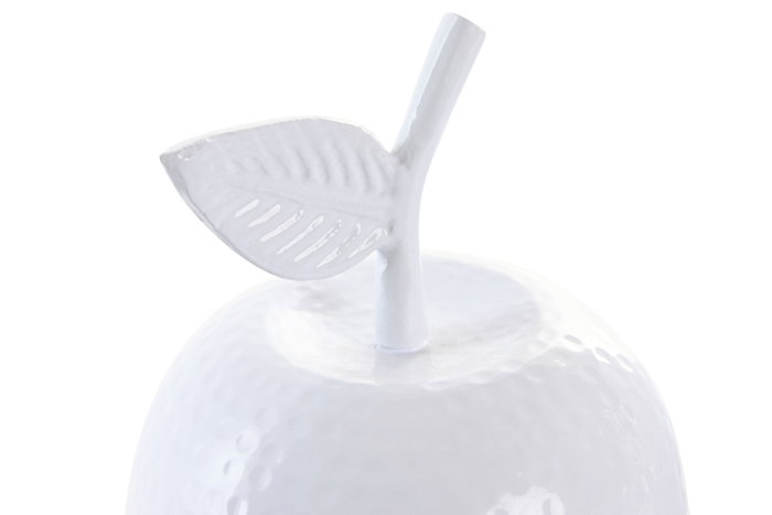 DKD Home Decor Velas de Cera de Soja Aroma Manzana y Pera, Blanco