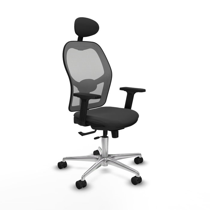 PIQUERAS Y CRESPO Silla de oficina Jorquera Gris con mecanismo Sincro/Traslack PIQUERAS Y CRESPO Silla de oficina Jorquera Gris con mecanismo Sincro/Traslack