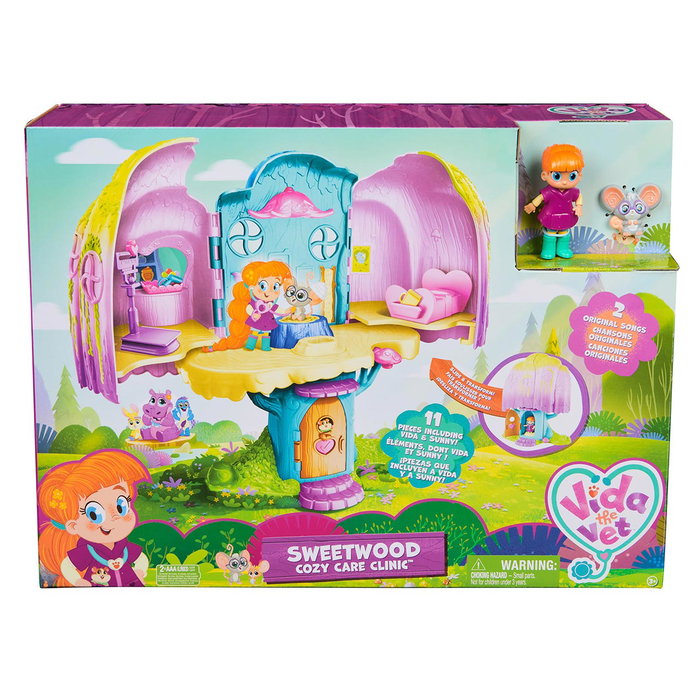 Spin Master Clínica Veterinaria De Vida The Vet 6071763 Casa Del Árbol Con Figuras Y Accesorios