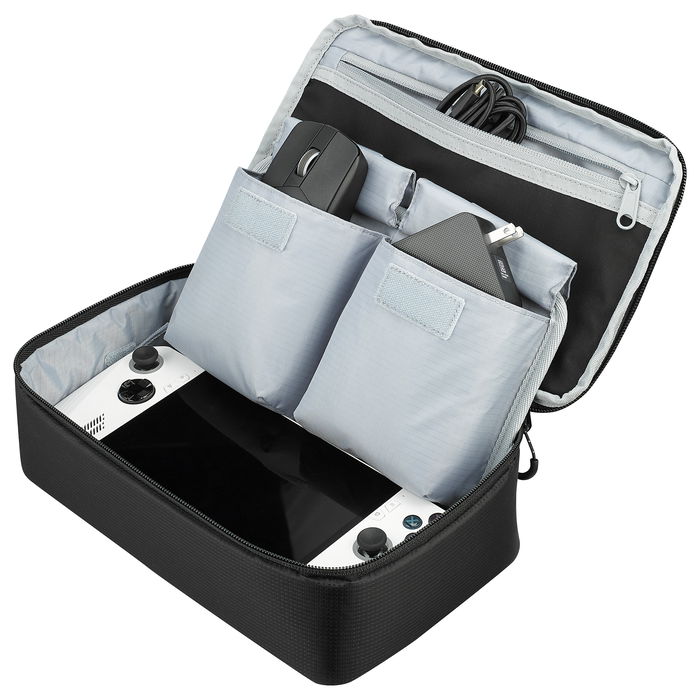 ASUS BC1003 ROG Tech Pouch Funda de Protección Negra Nylon Hidrófoba Cremallera