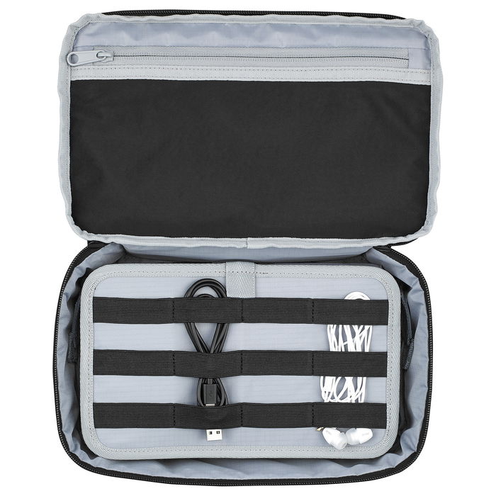 ASUS BC1003 ROG Tech Pouch Funda de Protección Negra Nylon Hidrófoba Cremallera