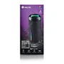NGS Altavoz Bluetooth Portátil Roller Furia 2, Estéreo, 30W PMPO, Impermeable IPX7, Luces RGB, Radio FM, Batería Recargable, Color Negro