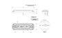 M-Tech Marcador LED LD 676 Naranja 12/24V