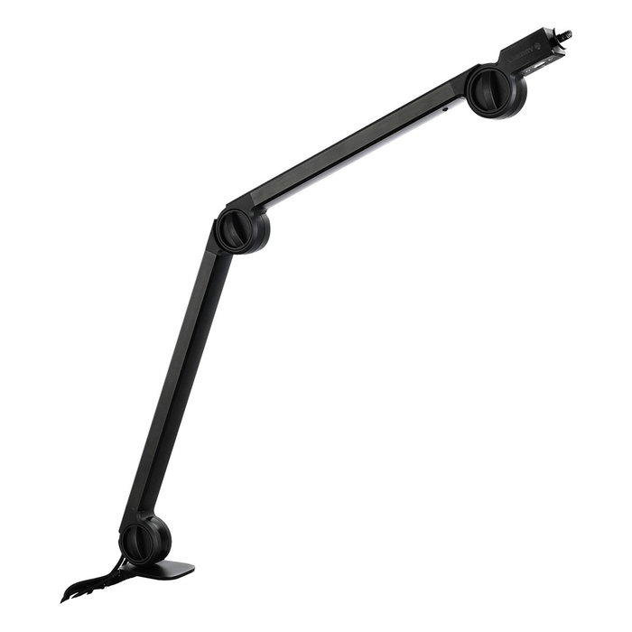 Cherry MA 6.0 uni Soporte de Escritorio para Micrófono con USB-HUB Integrado, Negro, Aluminio, USB Cherry MA 6.0 uni Soporte de Escritorio para Micrófono con USB-HUB Integrado, Negro, Aluminio, USB