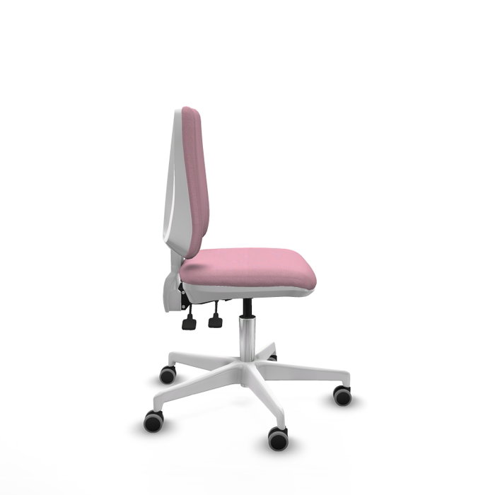 PIQUERAS Y CRESPO Silla de oficina Elche Rosa con mecanismo Asincro