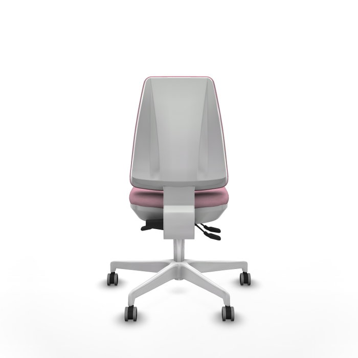 PIQUERAS Y CRESPO Silla de oficina Elche Rosa con mecanismo Asincro