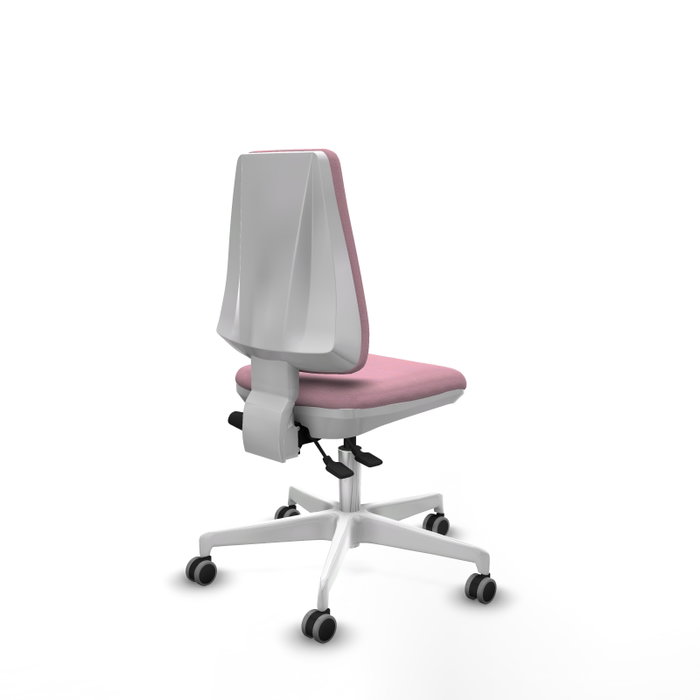 PIQUERAS Y CRESPO Silla de oficina Elche Rosa con mecanismo Asincro