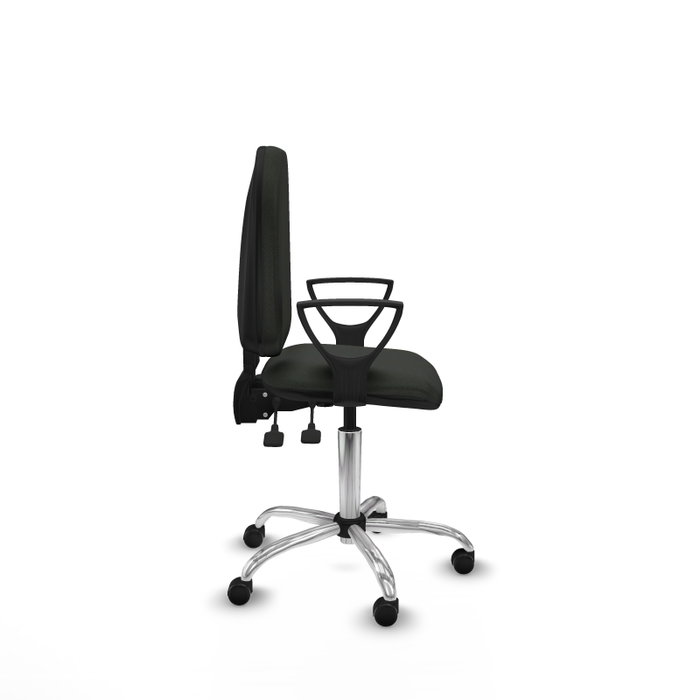 PIQUERAS Y CRESPO Silla de oficina Aýna con mecanismo Asincro, color Negro
