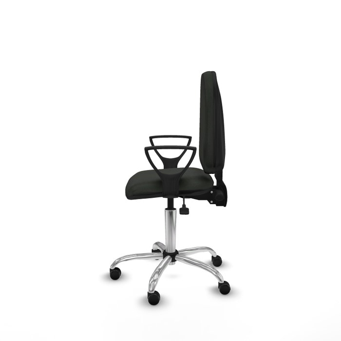 PIQUERAS Y CRESPO Silla de oficina Aýna con mecanismo Asincro, color Negro